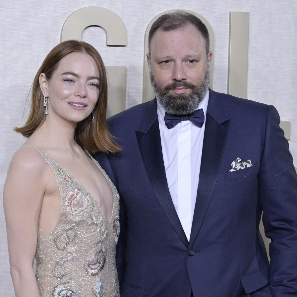 Emma Stone και Γιώργος Λάνθιμος στα Golden Globes Awards
