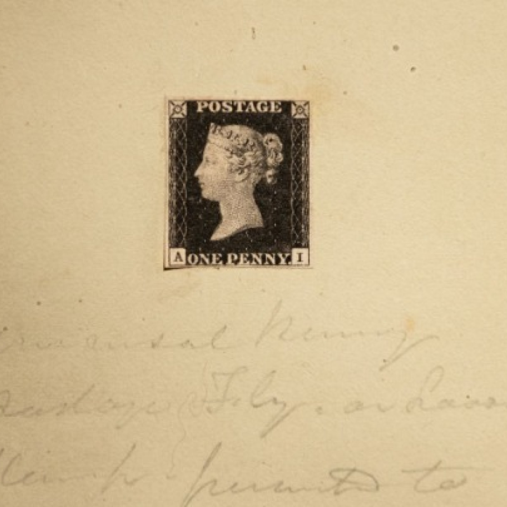 Σε δημοπρασία η πρώτη επιστολή με γραμματόσημο - Μπορεί να πωληθεί έως και 2,5 εκατ. δολάρια