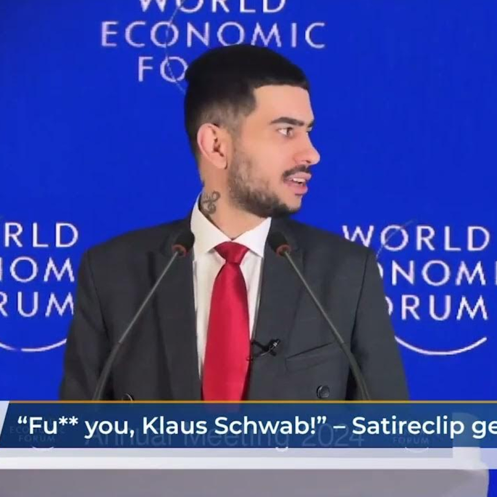 «F*ck you, Klaus Schwab»: Το viral βίντεο από το Νταβός είναι, τελικά, fake 