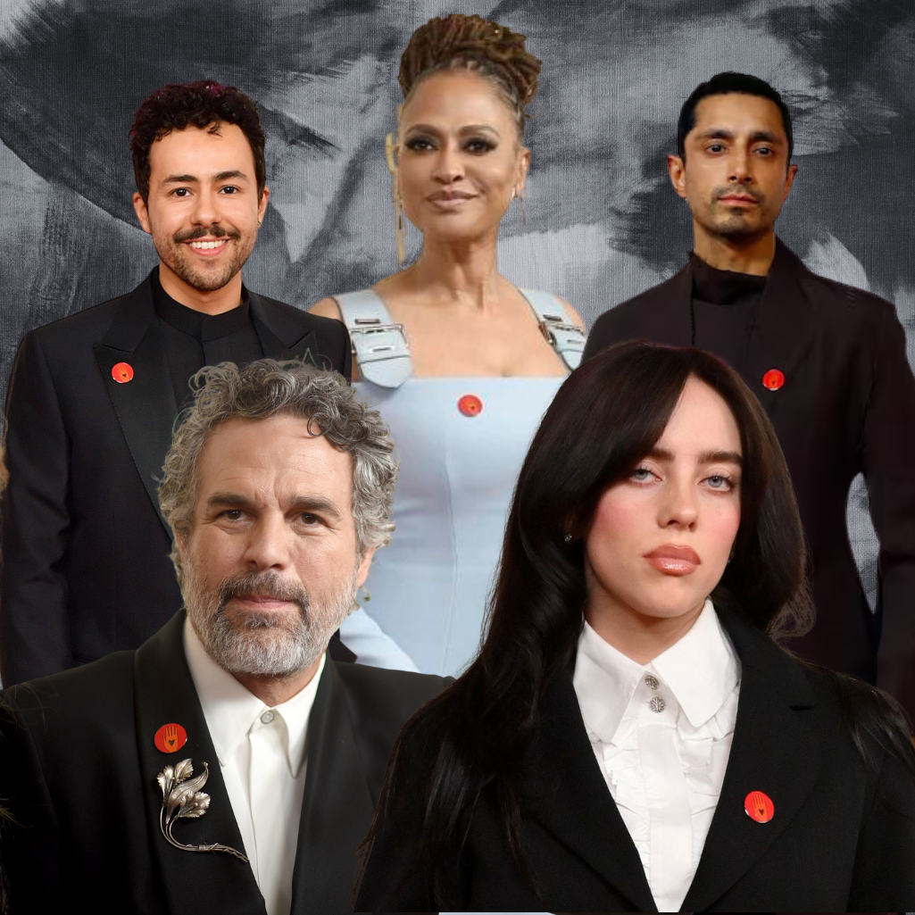 Oscars 2024: Οι κόκκινες κονκάρδες στο κόκκινο χαλί και η έκκληση για κατάπαυση του πυρός στη Γάζα
