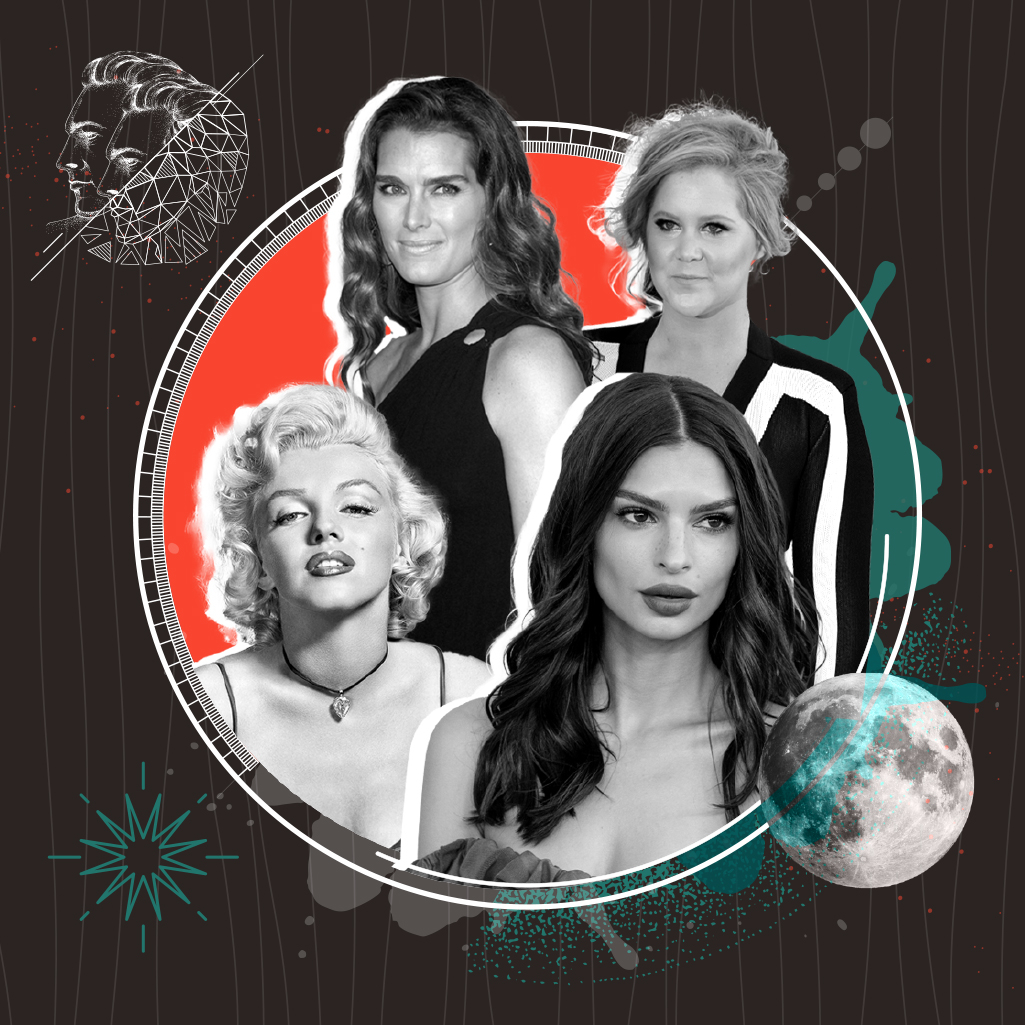 Δίδυμοι: Brooke Shields, Marilyn Monroe, Emily Ratajkowsky, Amy Schumer