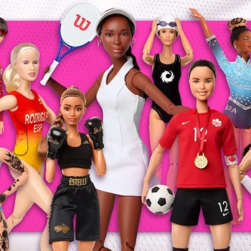 Η Barbie τιμά τις γυναίκες στον αθλητισμό δημιουργώντας τις κούκλες εννέα αθλητριών-προτύπων