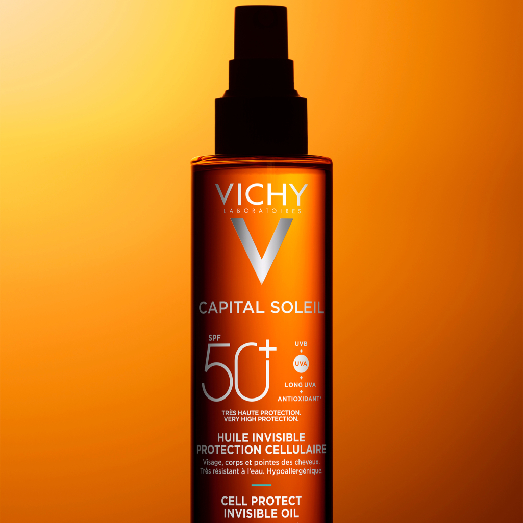 Vichy: Ανακάλυψε το νέο αόρατο λάδι σώματος CELL PROTECT INVISIBLE OIL SPF50+