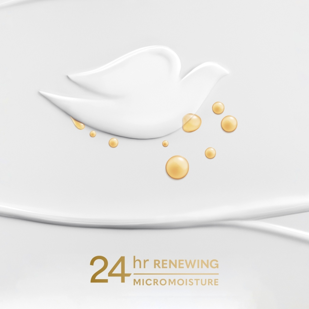 Νέα σειρά αφρόλουτρων Dove Advanced Care: 24ωρη αίσθηση ενυδάτωσης απευθείας από το ντους!