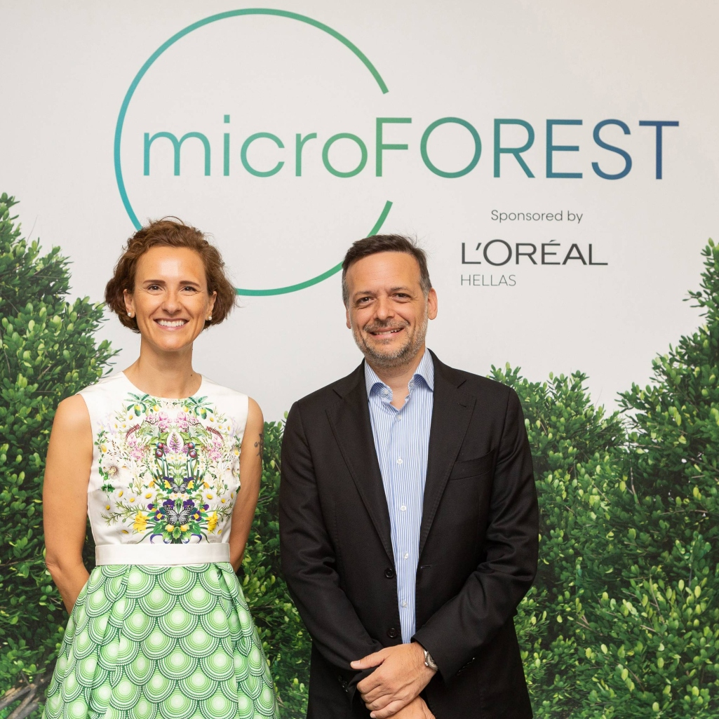 Ένα micro Forest φυτεύεται στην καρδιά της Αθήνας από τη L'Oréal Hellas
