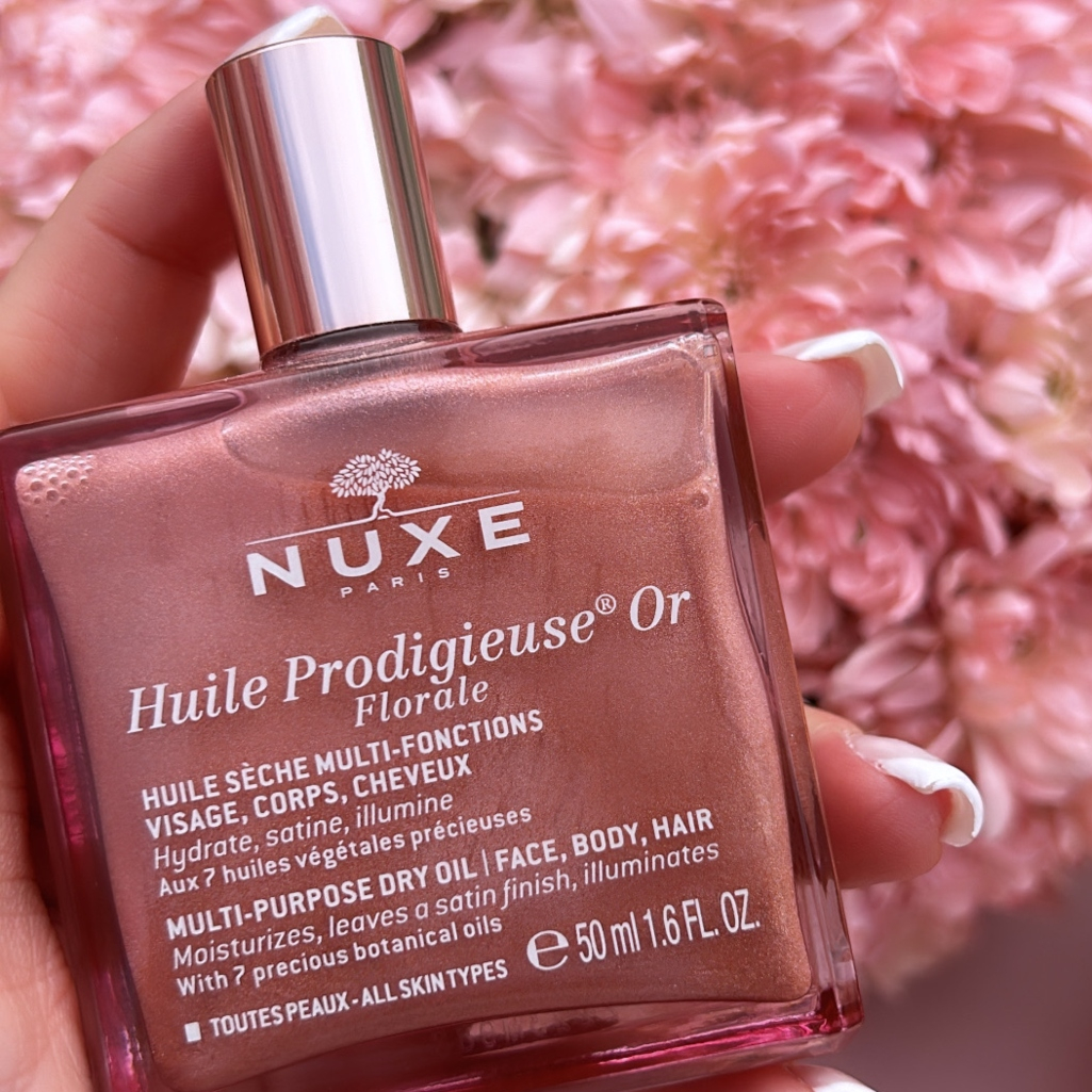 NUXE Huile Prodigieuse® Florale Or: Η πολυτελής ροζ λάμψη του σε παρασύρει