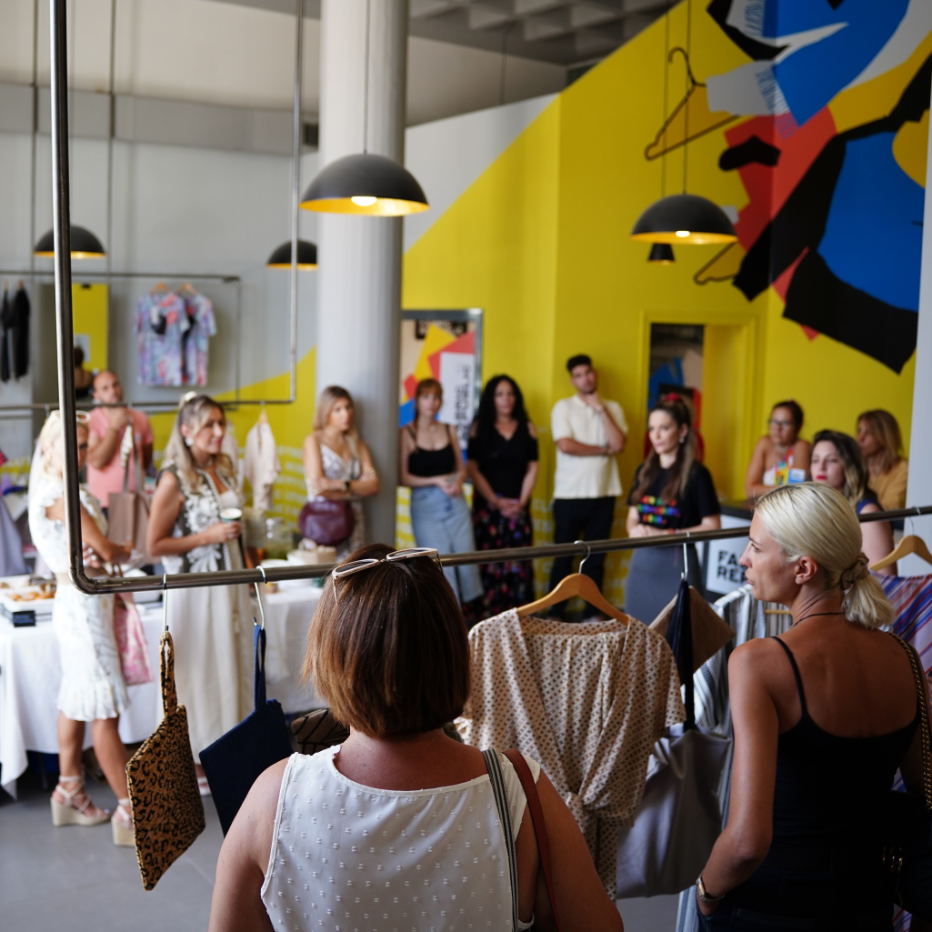 Επιτυχημένο Upcycle Workshop του Fabric Republic
