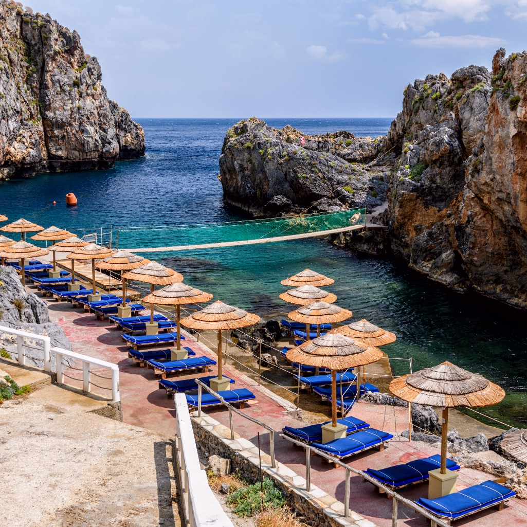 Ένας πολύ καλός λόγος για να επισκεφθείς την Κρήτη, είναι αυτή η παραλία που μοιάζει σαν πισίνα