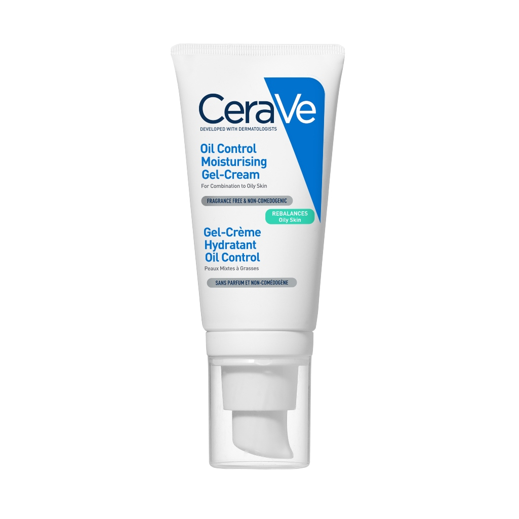 CeraVe Oil Control Gel-Cream Moisturiser: Η τέλεια ισορροπία ανάμεσα στην ενυδάτωση και στον έλεγχο της γυαλάδας