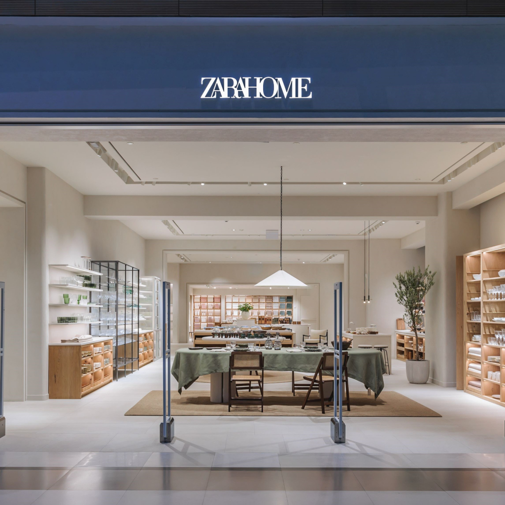 Η Zara Home αποκαλύπτει το νέο παγκόσμιο concept store στο εμπορικό κέντρο The Mall Athens