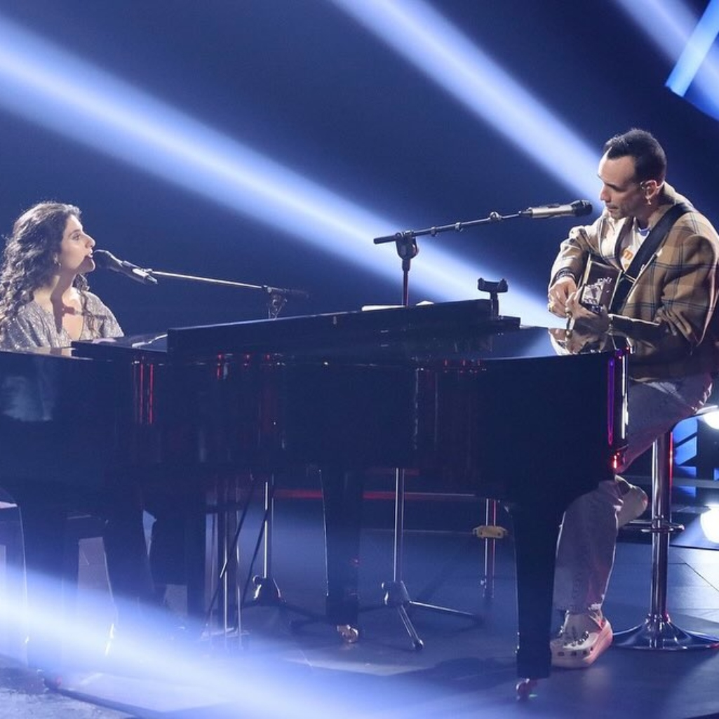 Πάνος Μουζουράκης - Μαρίνα Σπανού: Η unplugged performance τους στη σκηνή του “The Voice” ξύπνησε συναισθήματα και έγινε viral