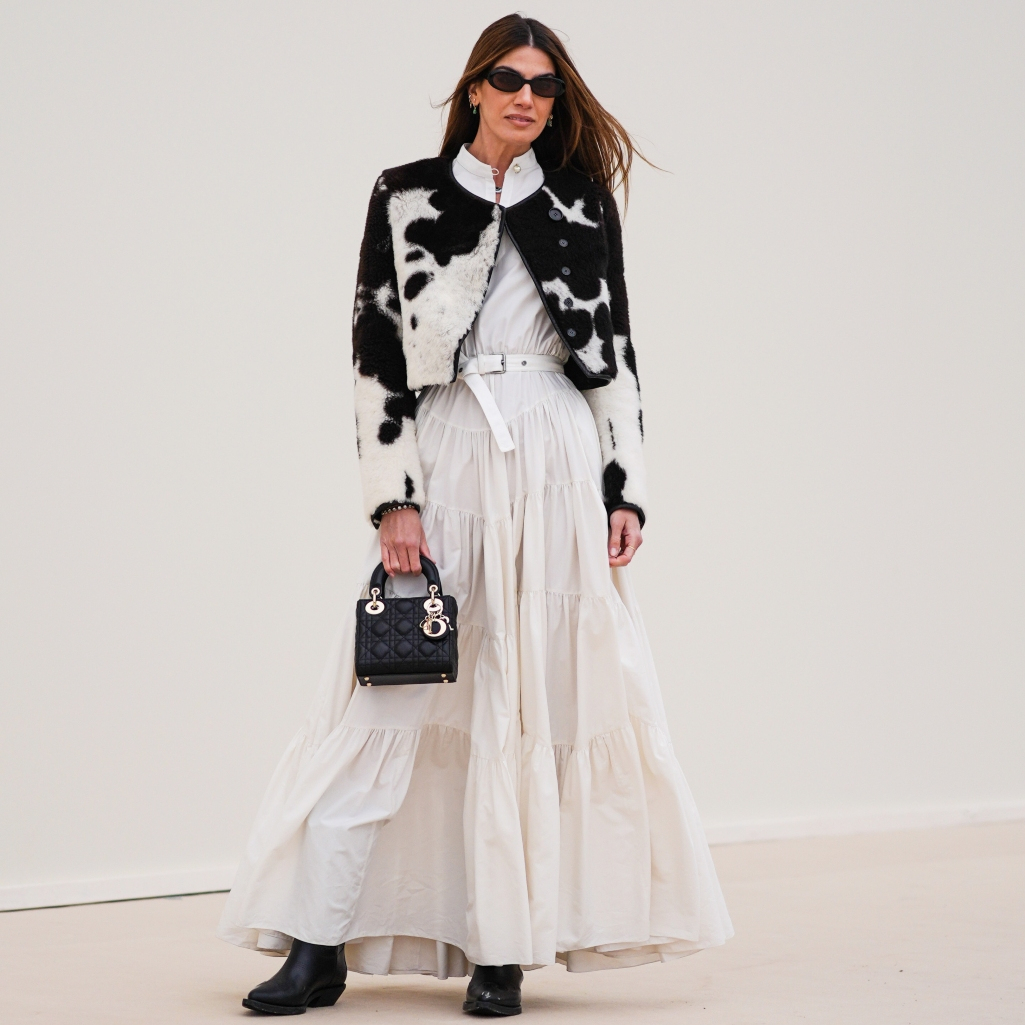 bianca brandolini cow print