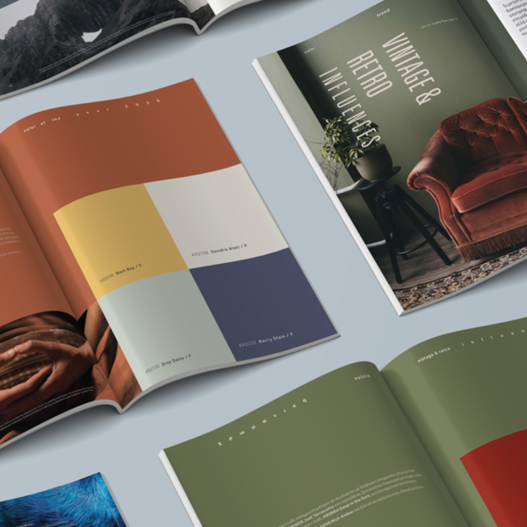 Το Color Trend Magazine 2025 της KRAFT Paints είναι εδώ