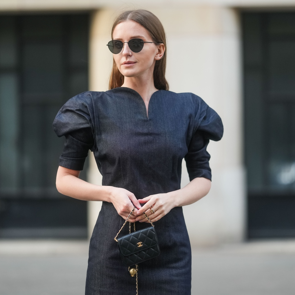 Denim dress