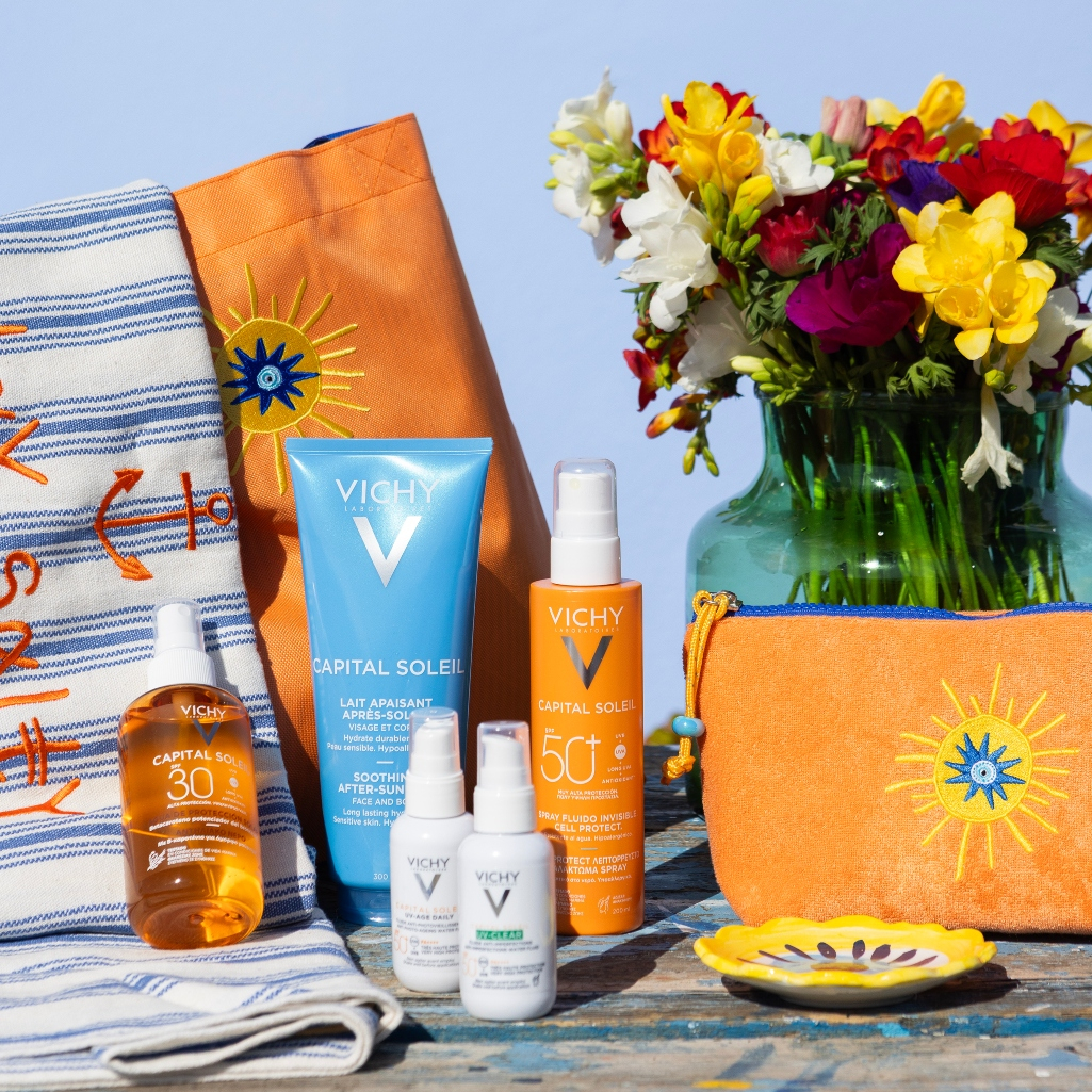 VICHY x ALL WE SEE IS THE SEA: Ένα καλοκαίρι γεμάτο χρώμα, φως και αντηλιακή προστασία