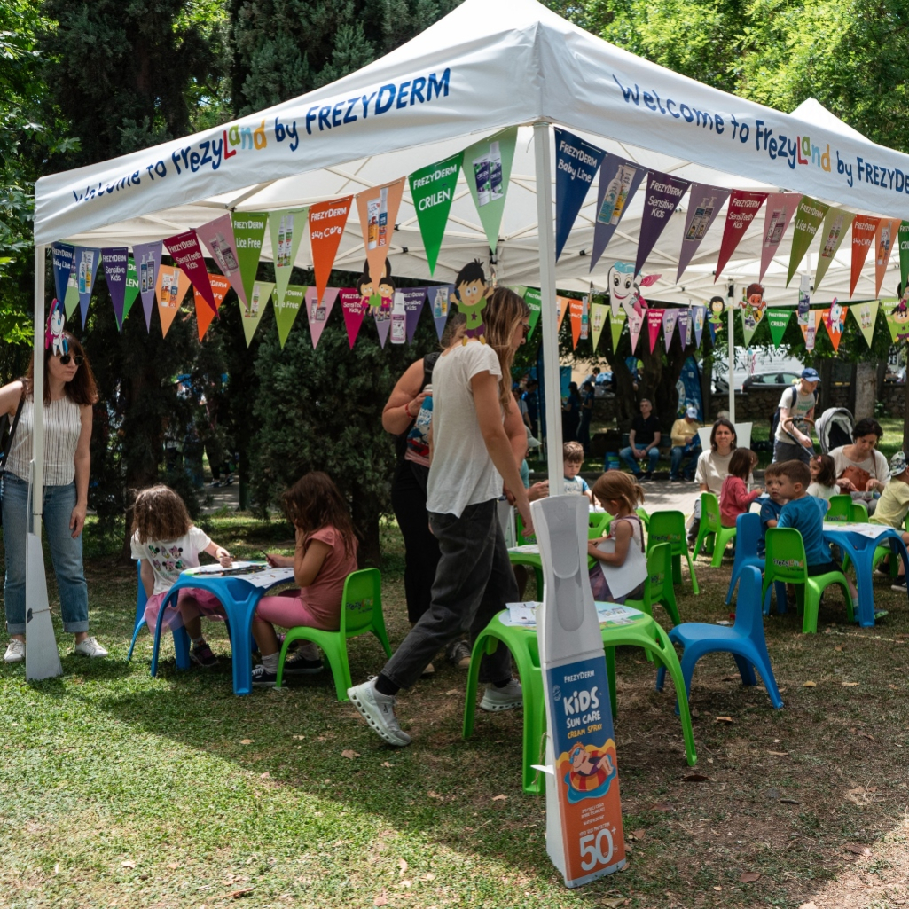 Η Frezyderm χάρισε χρώμα και χαμόγελα στο Family Event by Liquid Media