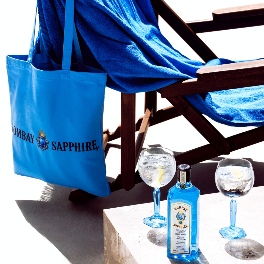 Step Into the Blue with Bombay Sapphire