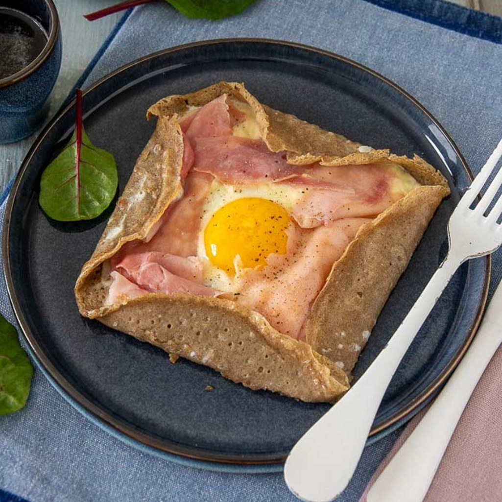 Galette Bretonne: Παραδοσιακή συνταγή για τις αλμυρές κρέπες από τη Βρετάνη