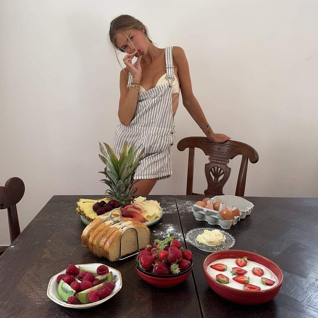 μάσκα με καλοκαιρινά φρούτα