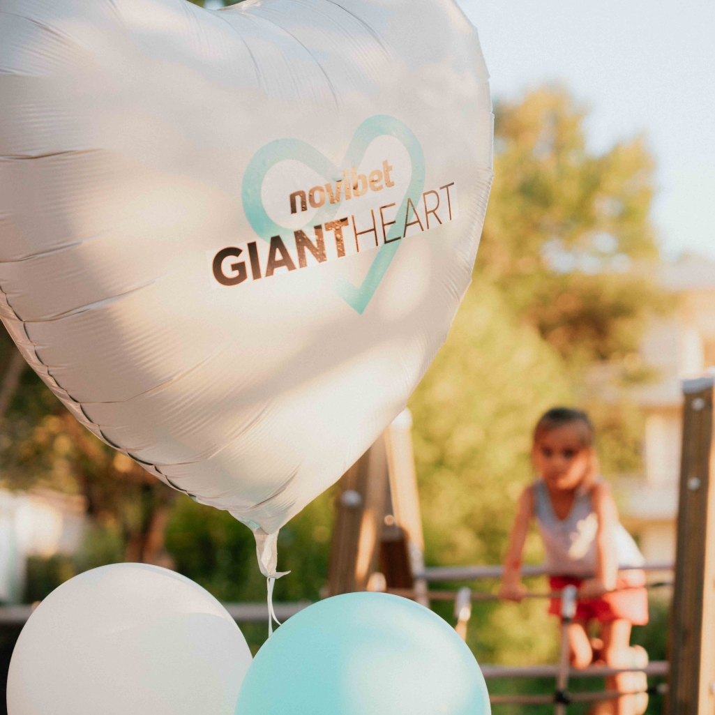 Το Giant Heart της Novibet δίνει ζωή σε μια νέα παιδική χαρά του Δήμου Κηφισιάς