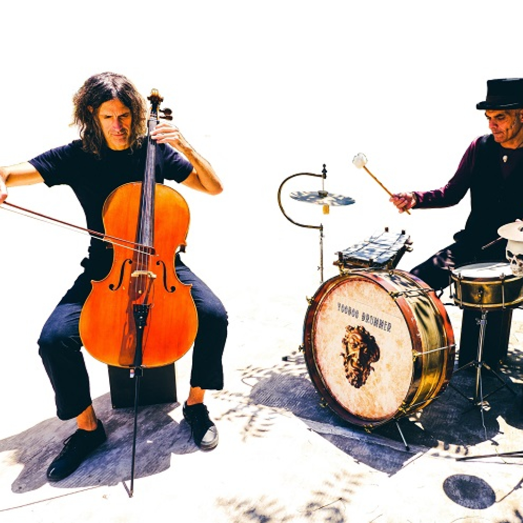 VOODOO DRUMMER DUO: Η παρουσίαση του νέου άλμπουμ με θέα την Ακρόπολη