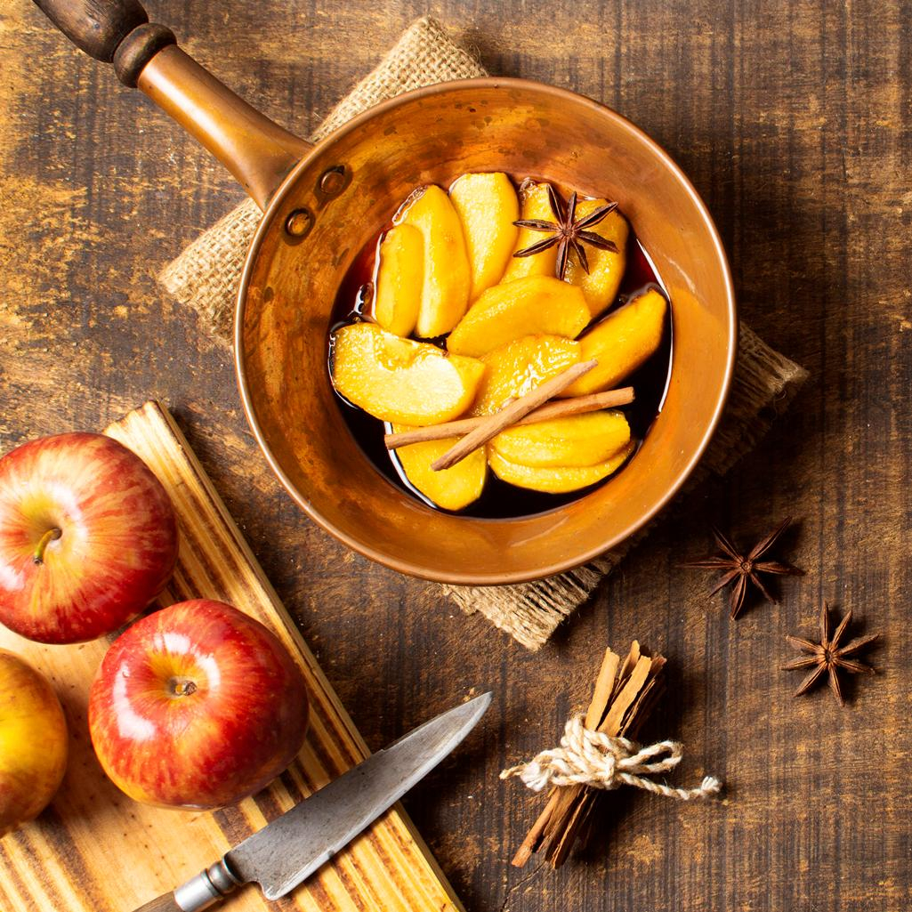 Καραμελωμένα μήλα με άρωμα φθινοπώρου για cozy στιγμές στο σπίτι