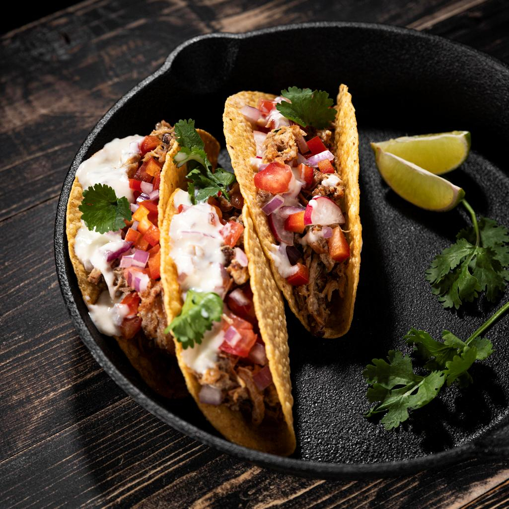 Η απόλυτη συνταγή για τάκος με κοτόπουλο στο air fryer 