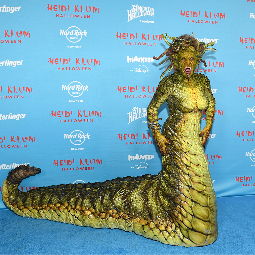 Χάιντι Κλουμ: Μεταμορφώθηκε σε επιβλητική Μέδουσα για χάρη του φετινού Heidiween