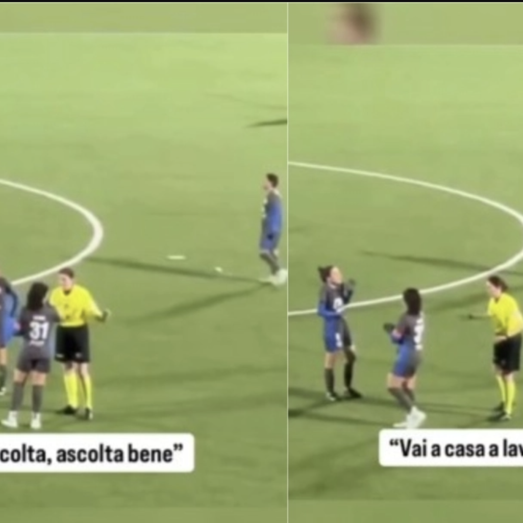 Απίστευτο περιστατικό στην Ιταλία: Είπαν σε διαιτήτρια «πήγαινε πλύνε τα πιάτα!» (vid)