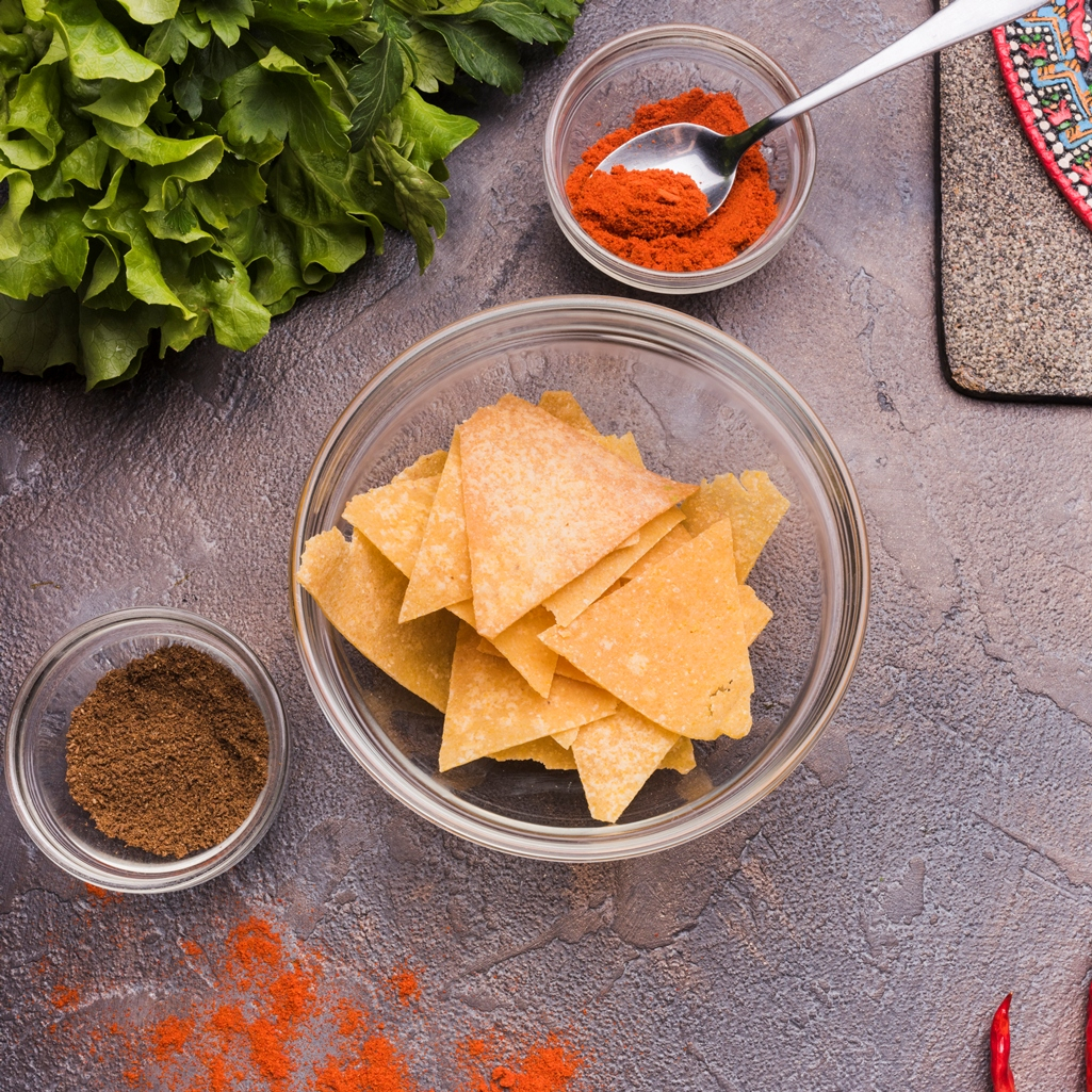 Φανταστικά τσιπς τορτίγιας στο air fryer