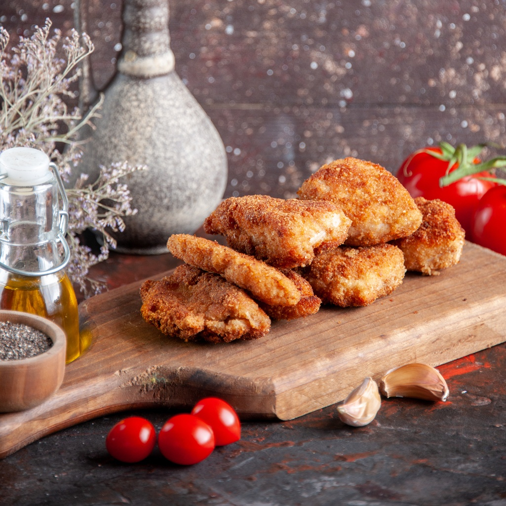 Τραγανό σνίτσελ κοτόπουλο στο air fryer