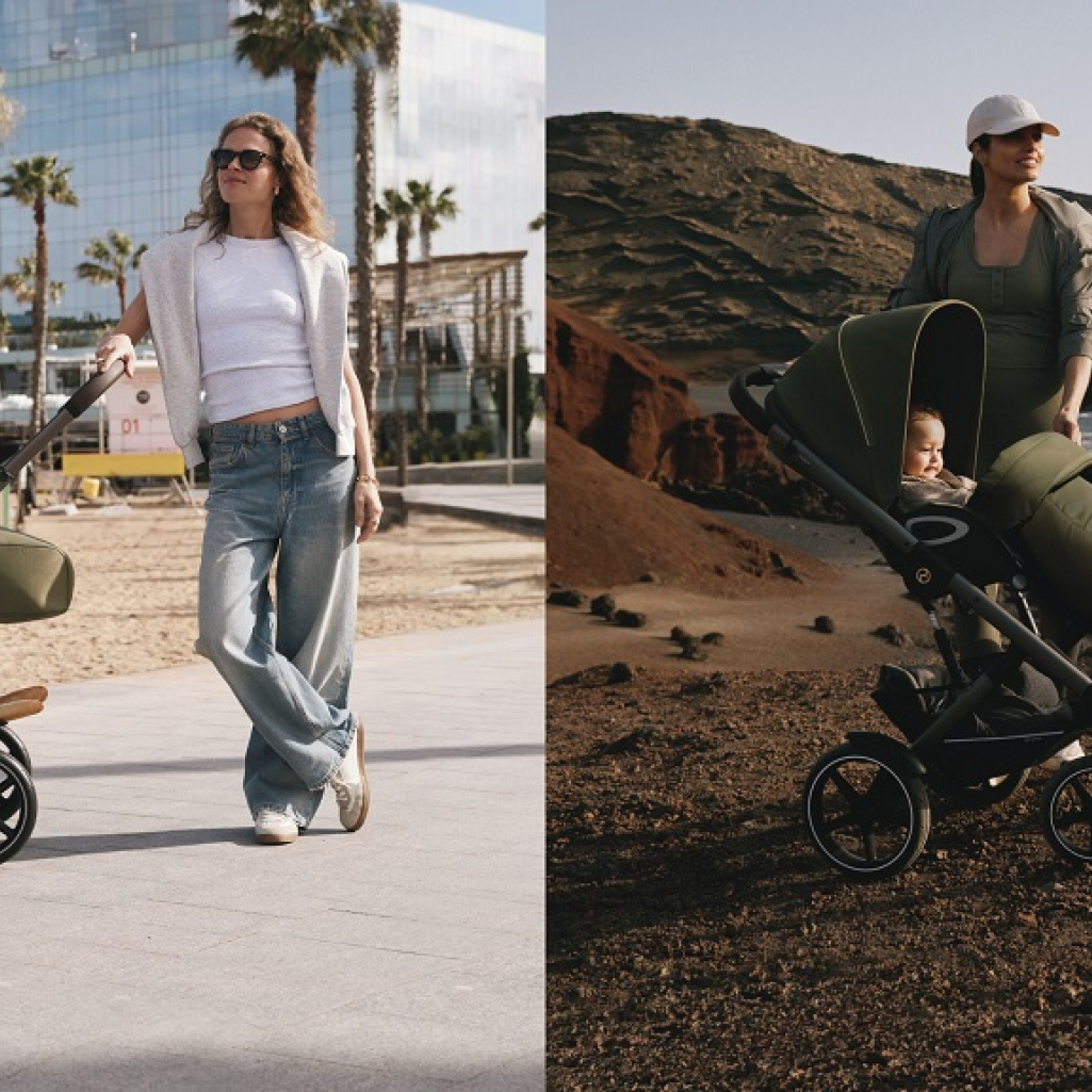 Το καρότσι Talos S Lux της Cybex είναι σχεδιασμένο για την πόλη αλλά και τη φύση