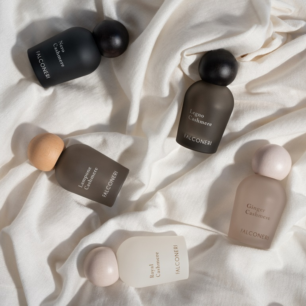 Falconeri perfume: Παρουσιάζει τη σειρά Cashmere Essence με πέντε νέα αρώματα για πολυτέλεια που φοριέται στο δέρμα