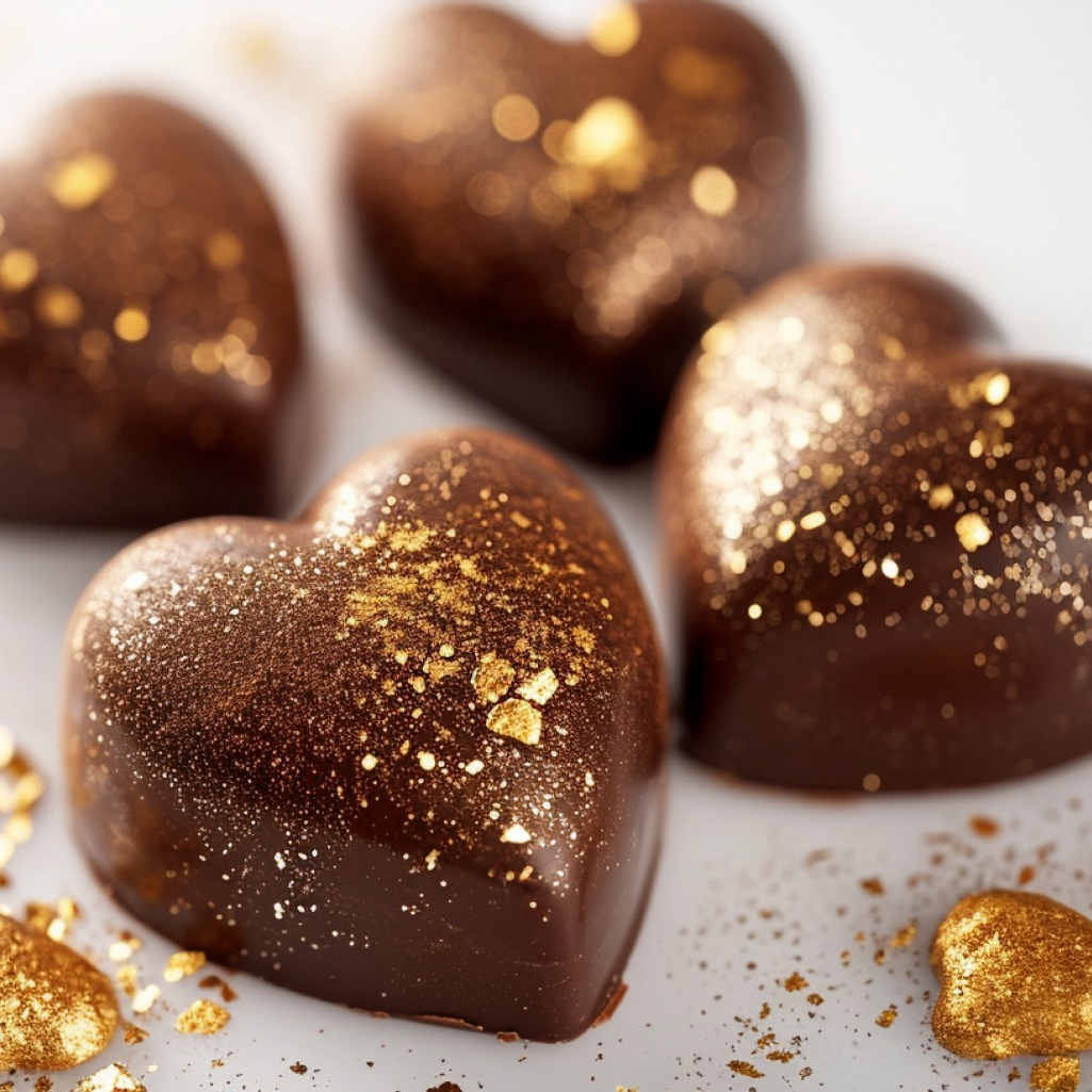 Τραγανή καρδιά με σοκολάτα και φουντούκια: Το γλυκό της αγάπης για τον Άγιο Βαλεντίνο