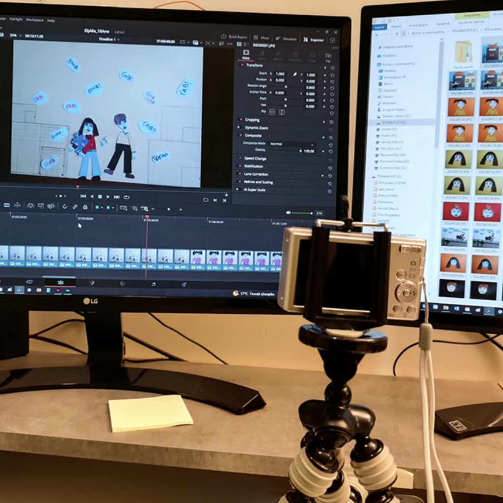 Ελπίδα: Καλλιτεχνικό εργαστήριο stop motion animation σε συνεργασία με τη Μονάδα Απεξάρτησης Γυναικών και Μητέρων Εσωτερικής Διαμονής Αθήνας του ΕΟΠΑΕ