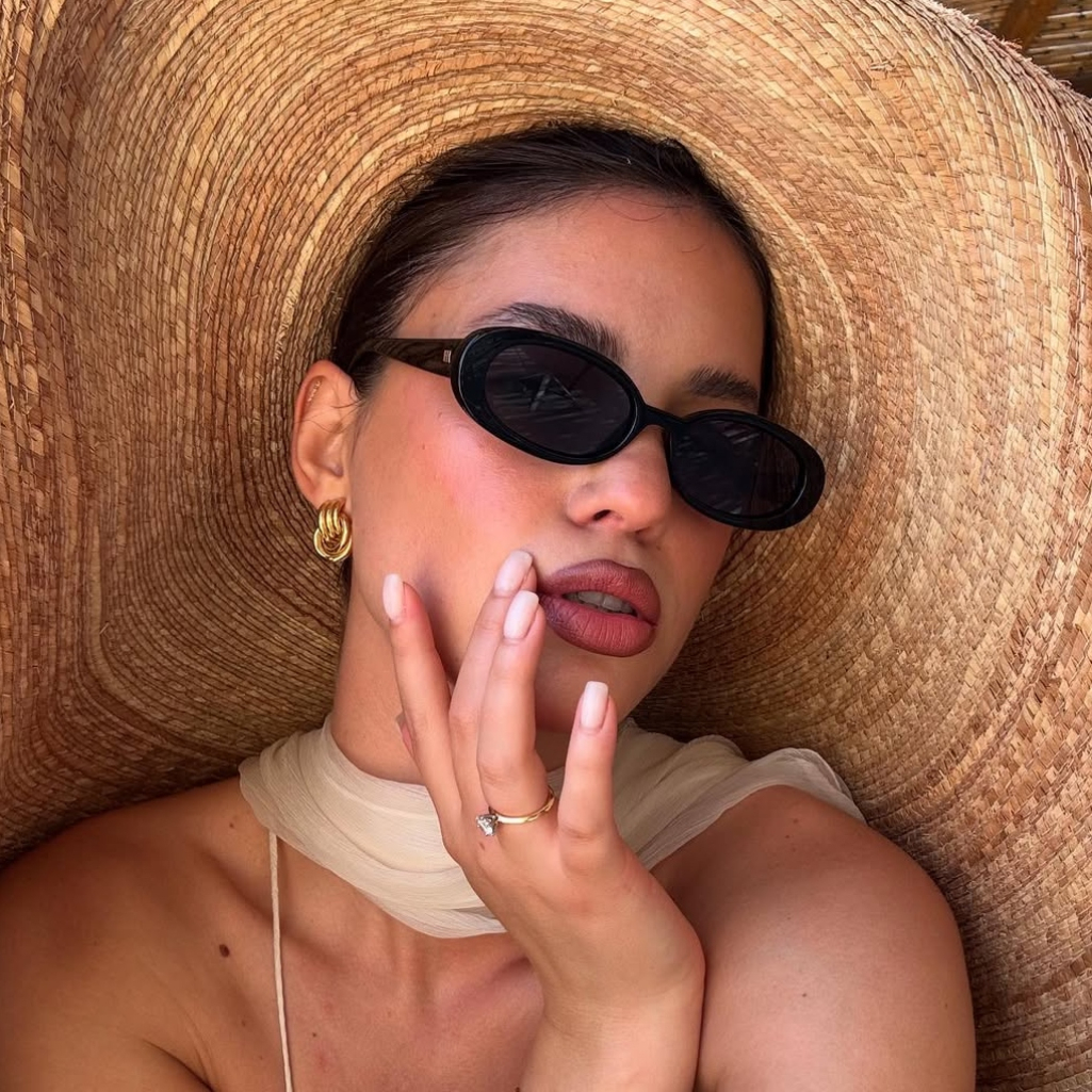 όμπρε ροζ νύχια