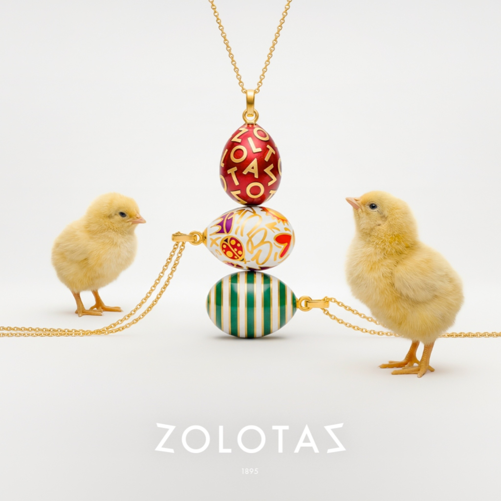 Οίκος ZOLOTAS υποδέχεται την άνοιξη και το Πάσχα με τις capsule συλλογές πολύτιμων αυγών-κοσμημάτων 