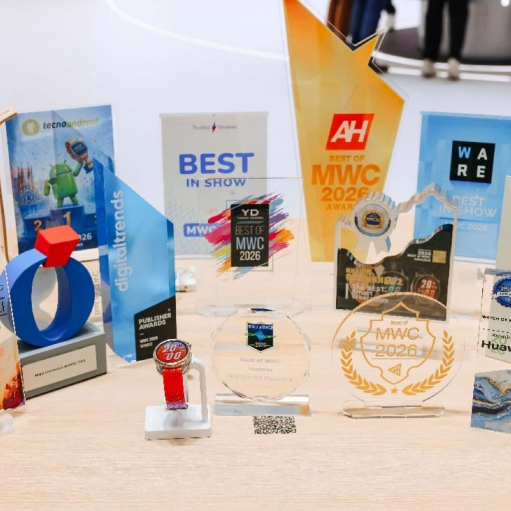 Τα νέα wearables της Huawei κέρδισαν τις εντυπώσεις στην MWC 2026