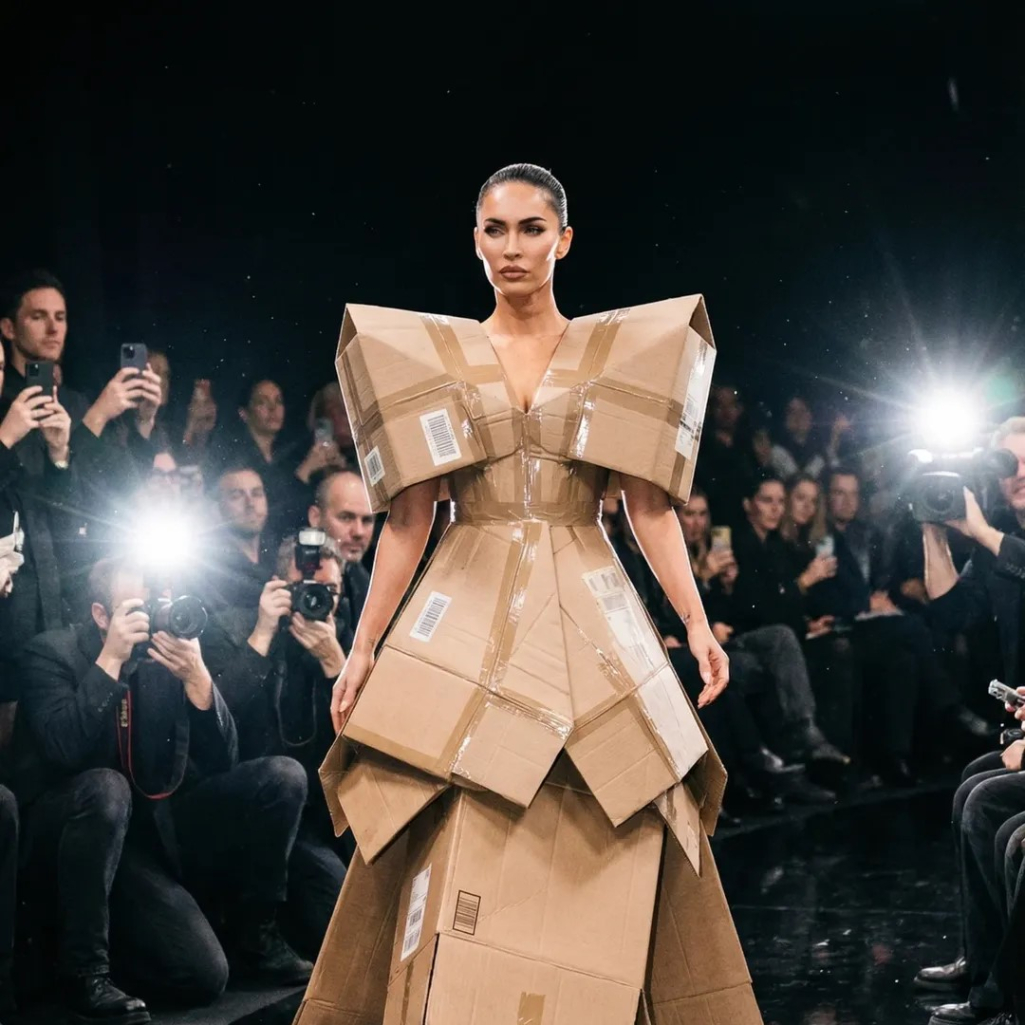 Ο Balenciaga κυκλοφόρησε φόρεμα - χαρτόκουτο; Το shipping box dress που έχει γίνει viral στα social media δεν είναι αυτό που νομίζεις