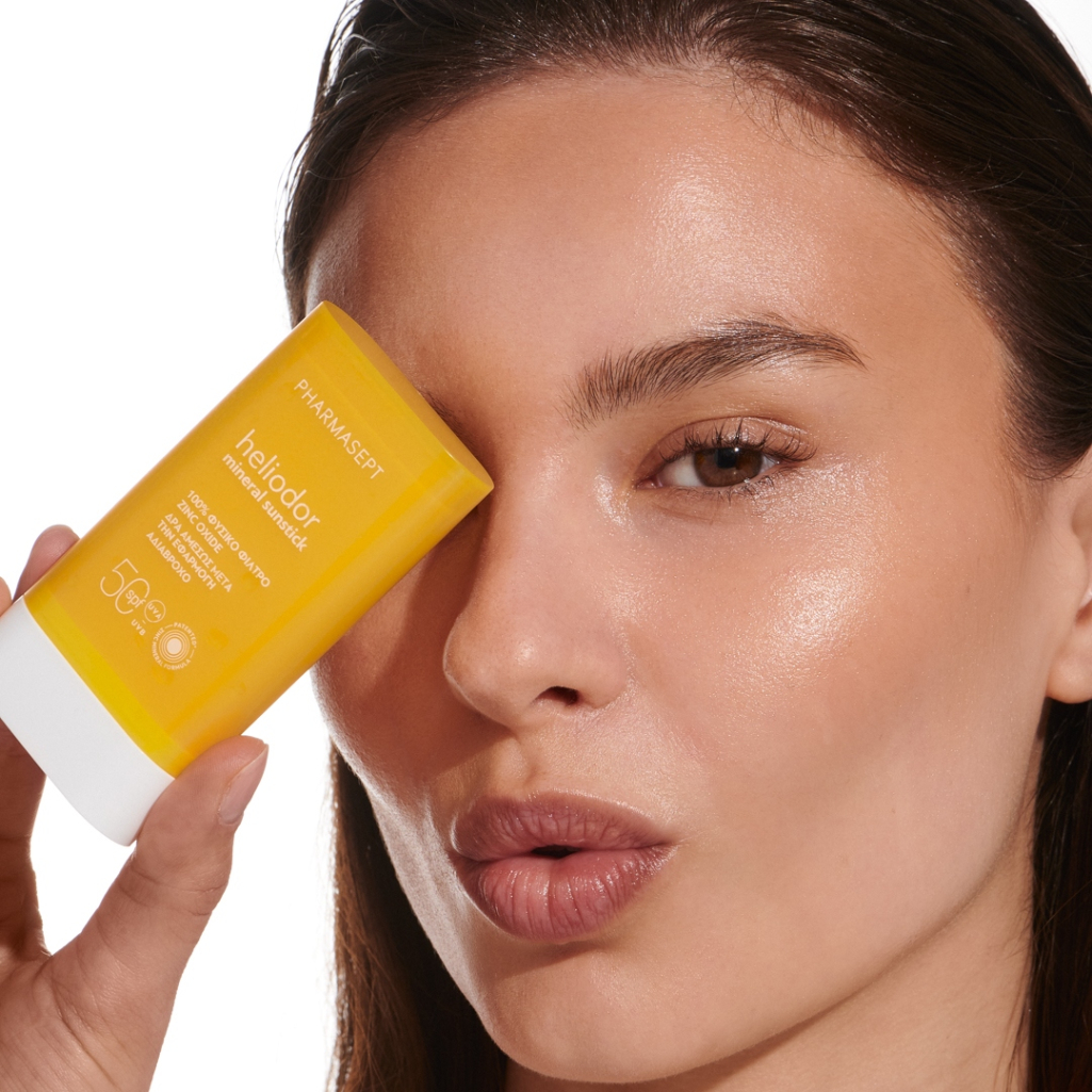 Η PHARMASEPT παρουσιάζει το νέο Heliodor Mineral Sunstick SPF50