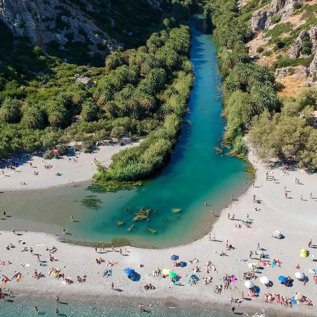 Ο επίγειος παράδεισος στην νότια Κρήτη ακούει στο όνομα "Πρέβελη"