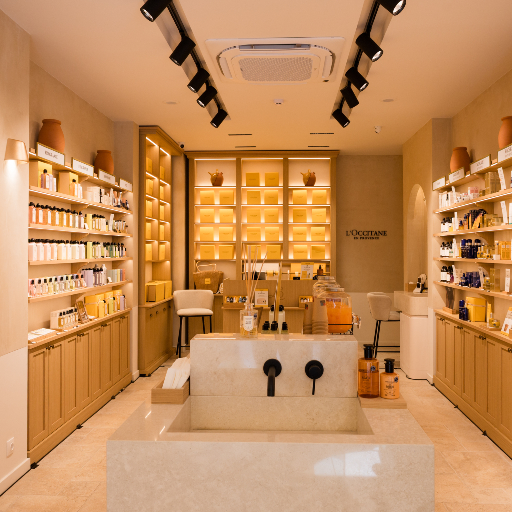 L’Occitane En Provence: Η νέα boutique άνοιξε τις πόρτες της στο Κολωνάκι.