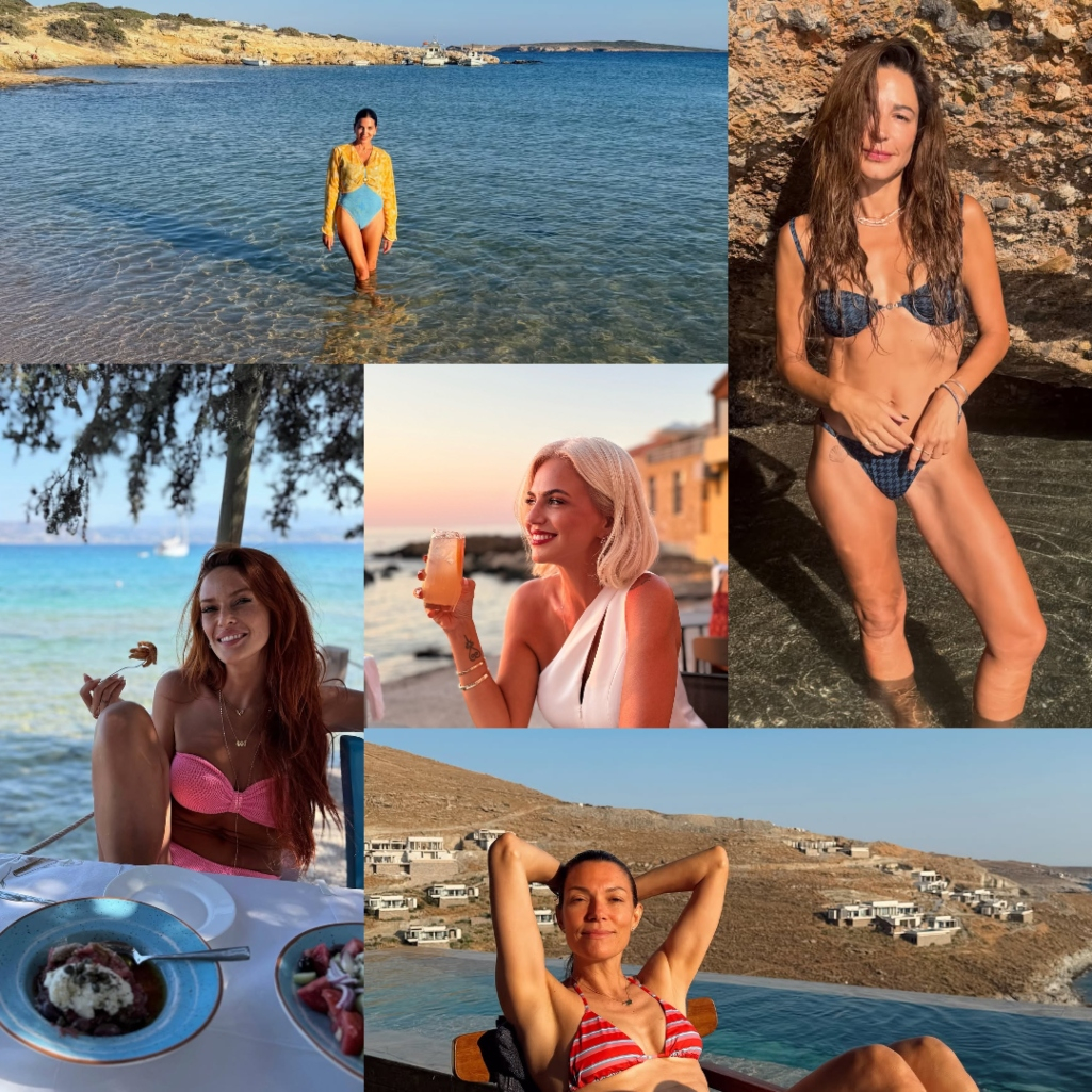 Οι celebrities σάλπαραν στο Αιγαίο για τις διακοπές τους - Το ελληνικό καλοκαίρι μέσα από τα post τους