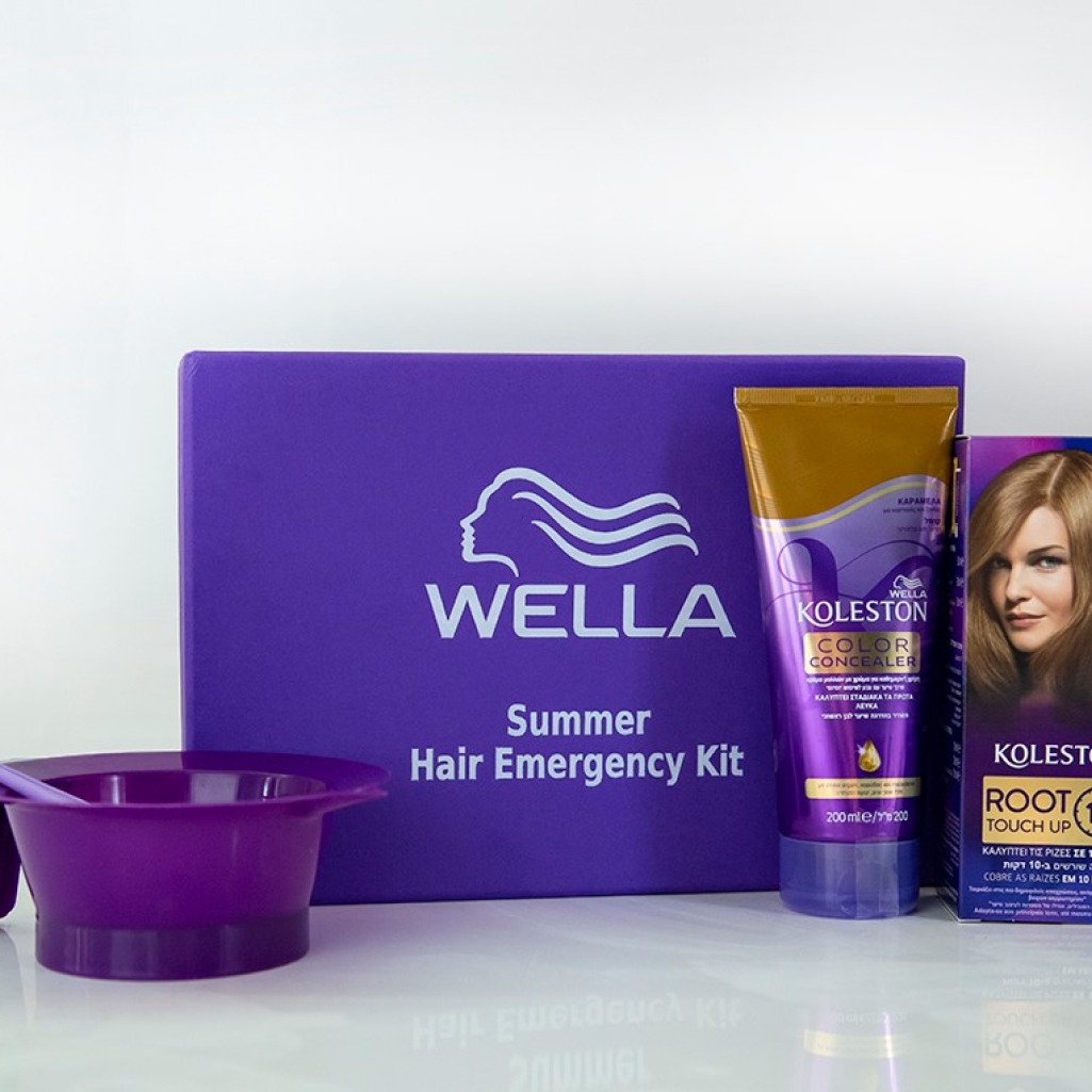 8 τυχερές κέρδισαν ένα Hair Emergency Kit από την Wella 