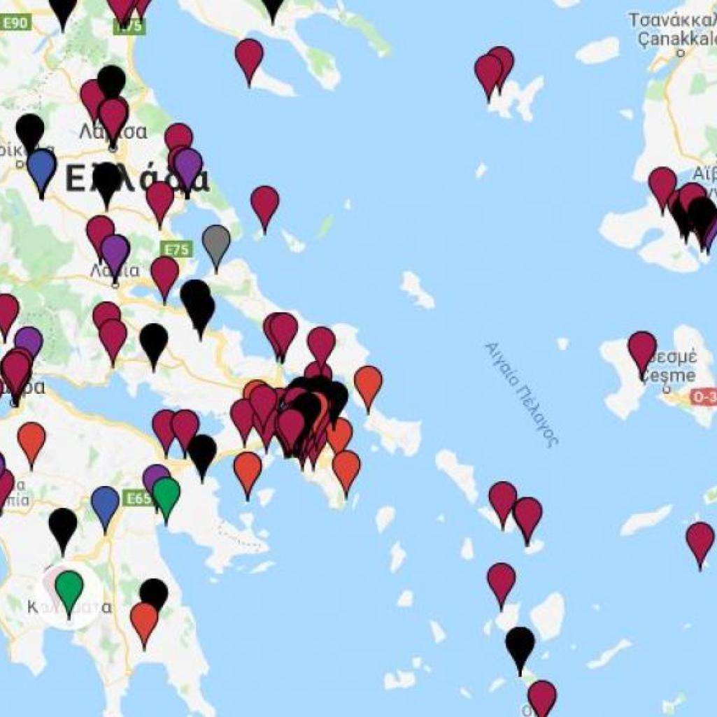 SexHarassMap: O χάρτης που καταγράφει τις σεξουαλικές επιθέσεις σε γυναίκες στην Ελλάδα