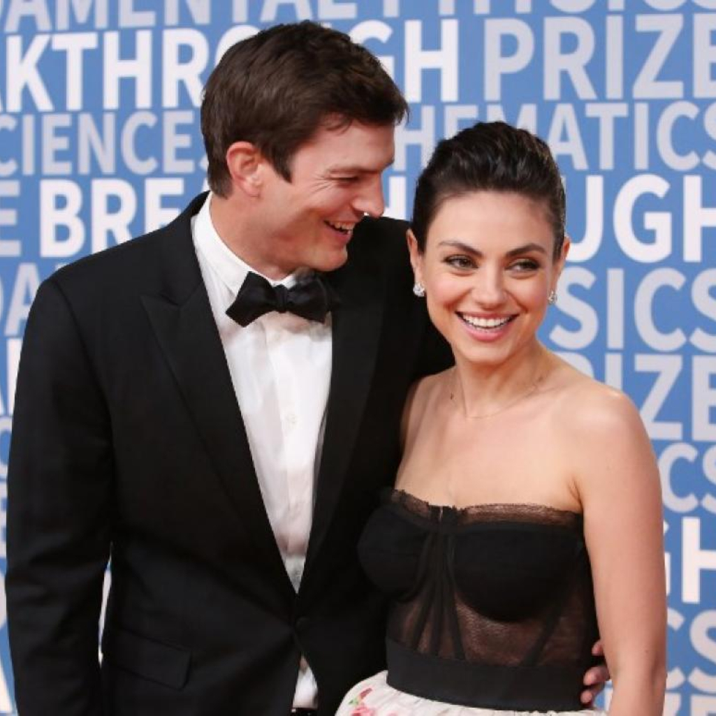 Ο Ashton Kutcher και η Mila Kunis σε οικογενειακές διακοπές στη Disneyland