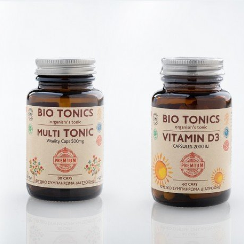 Βιταμίνη D3 η απαραίτητη ηλιοδυναμωτική. Η BIO TONICS καινοτομεί