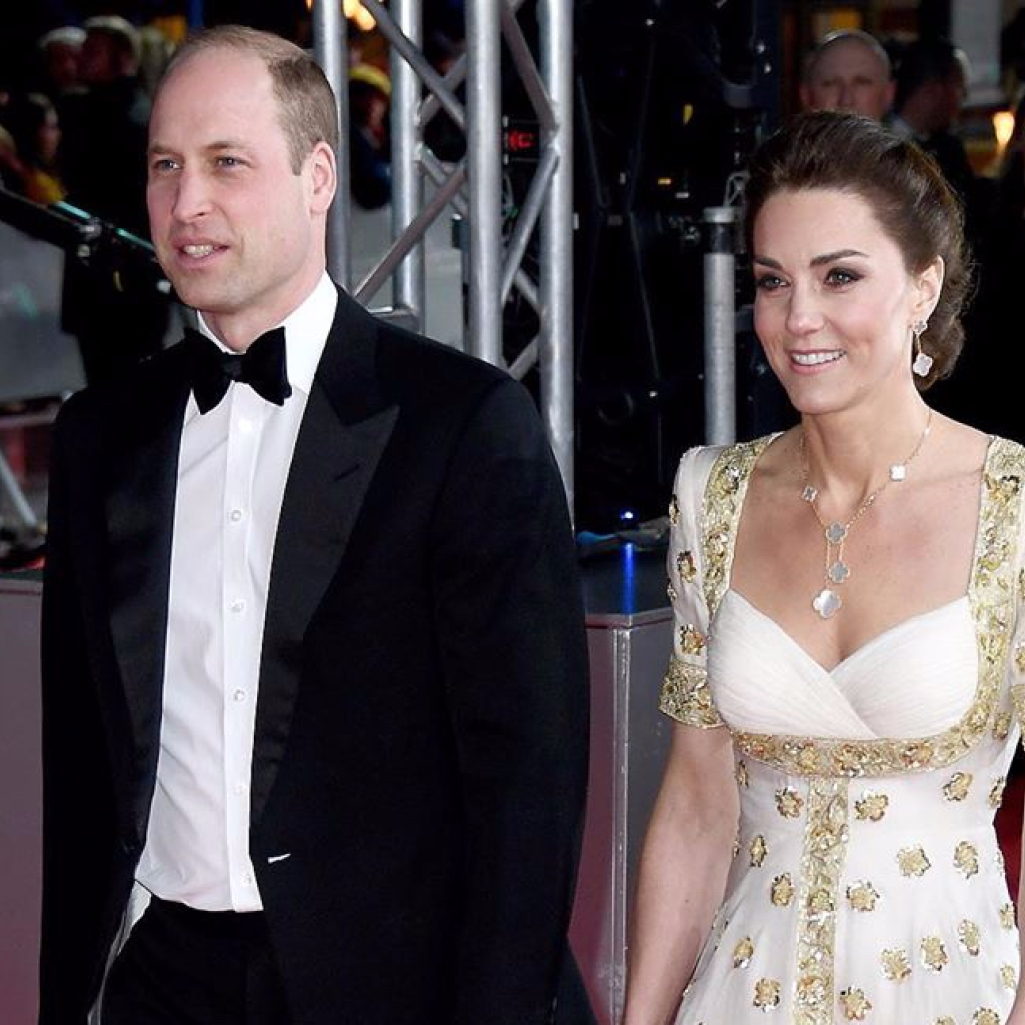 Η λαμπερή παρουσία του βασιλικού ζευγαριού στα BAFTA 2020 - Η Kate Middleton φόρεσε το ίδιο φόρεμα με το παρελθόν