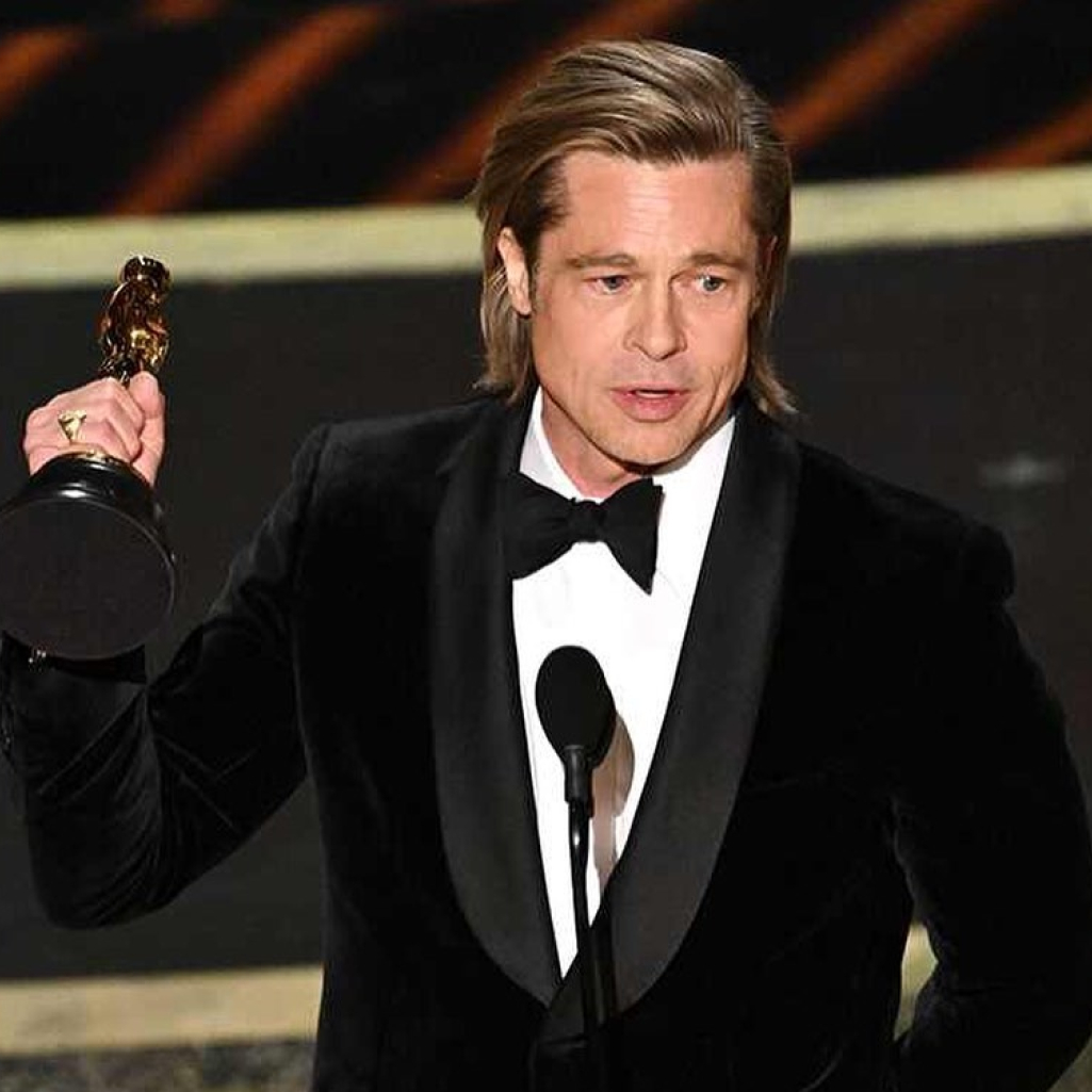 O Brad Pitt συγκινημένος αφιερώνει το Oscar στα παιδιά του – Το έμμεσο μήνυμα στην Angelina Jolie 