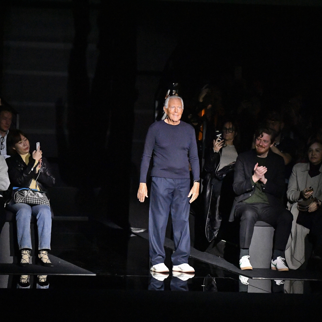 Ο κοροναϊός στην πασαρέλα: O Giorgio Armani και το "κλειστό" fashion show στην Ιταλία